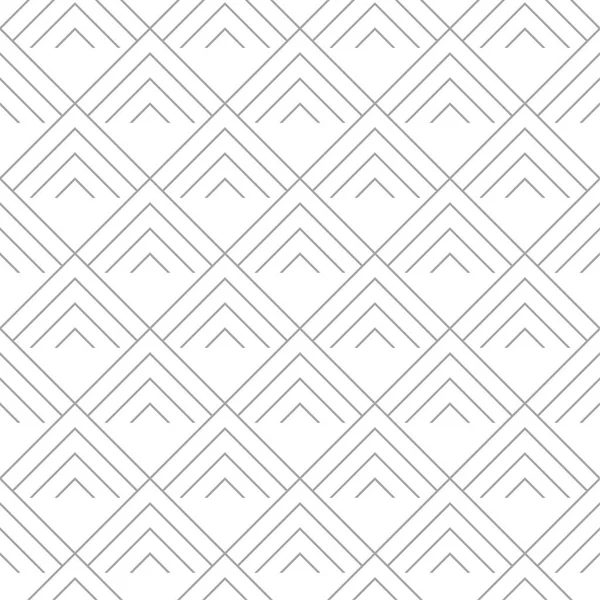 Beyaz arka planda gri geometrik süsleme. Web, Tekstil ve duvar kağıtları için seamless modeli