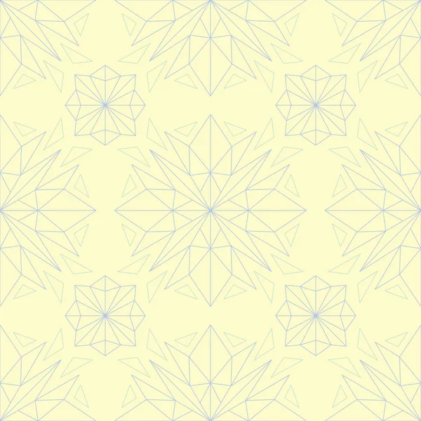 Çiçek sorunsuz arka plan. Mavi ve yeşil çiçek deseni üzerinde bej zemin, duvar kağıtları, Tekstil ve kumaş için