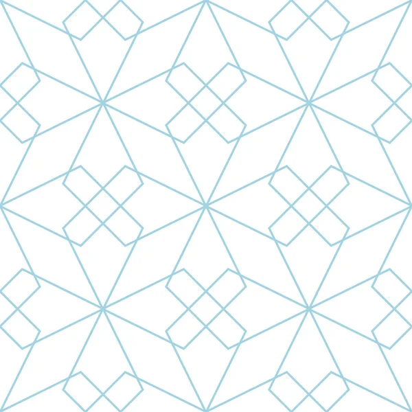 Beyaz ve lacivert geometrik süsleme. Web, Tekstil ve duvar kağıtları için seamless modeli