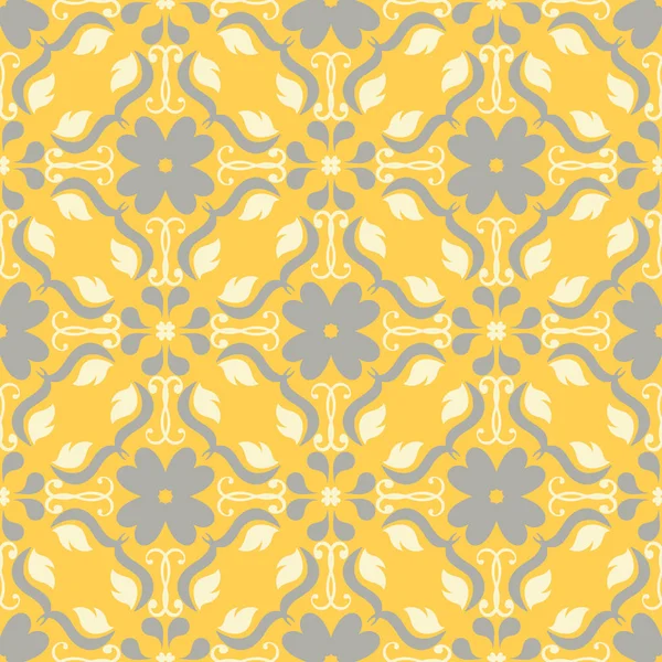 Sarı çiçek seamless modeli. Arka plan duvar kağıtları, Tekstil ve kumaş için çiçek tasarımları ile