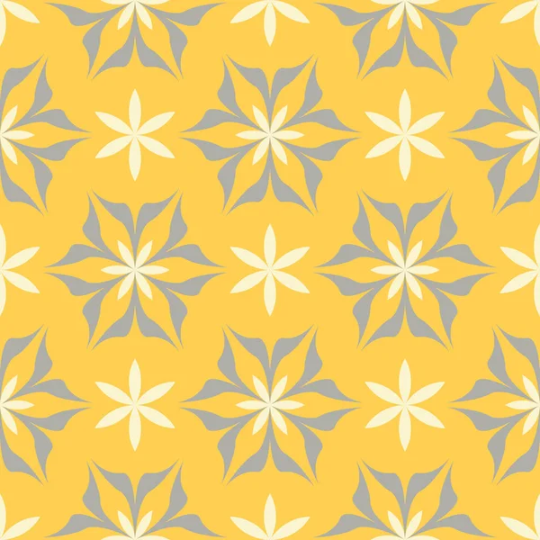 Sarı çiçek seamless modeli. Arka plan duvar kağıtları, Tekstil ve kumaş için çiçek tasarımları ile