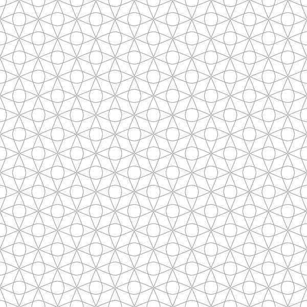 Beyaz arka planda gri geometrik süsleme. Web, Tekstil ve duvar kağıtları için seamless modeli