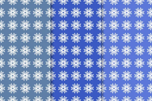 Çiçek süsler kümesi. Mavi dikey Dikişsiz desen. Duvar kağıdı arka plan