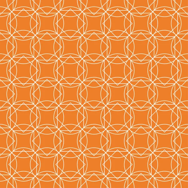 Turuncu geometrik süsleme. Web, Tekstil ve duvar kağıtları için seamless modeli