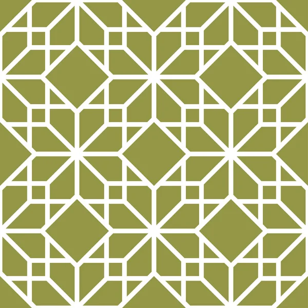 Zeytin yeşili geometrik süsleme. Web, Tekstil ve duvar kağıtları için seamless modeli