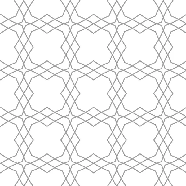 Işık gri geometrik süsleme. Web, Tekstil ve duvar kağıtları için seamless modeli