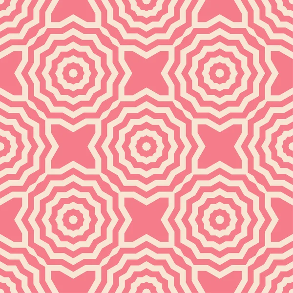 Geometrik pembe ve bej seamless modeli Özet. Arka plan için duvar kağıdı, tekstil