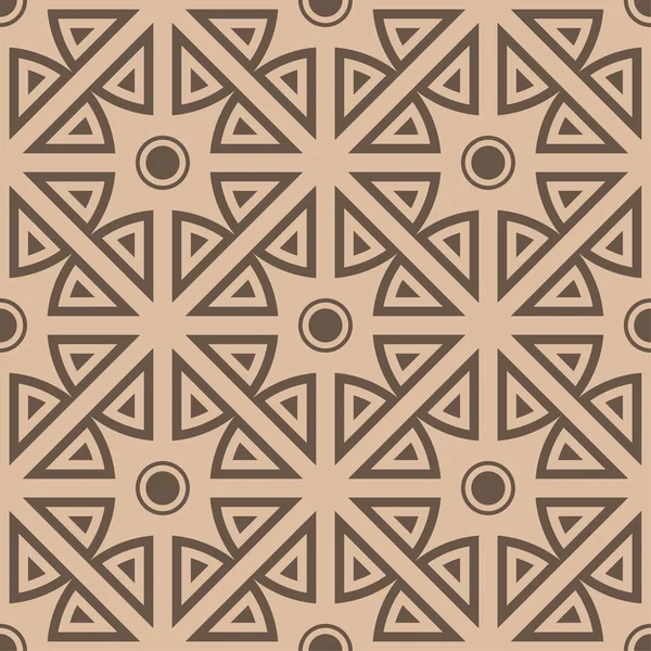 Bej ve kahverengi geometrik seamless modeli web, Tekstil ve duvar kağıtları için