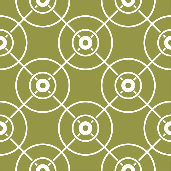 Zeytin yeşili ve beyaz geometrik süsleme. Web, Tekstil ve duvar kağıtları için seamless modeli