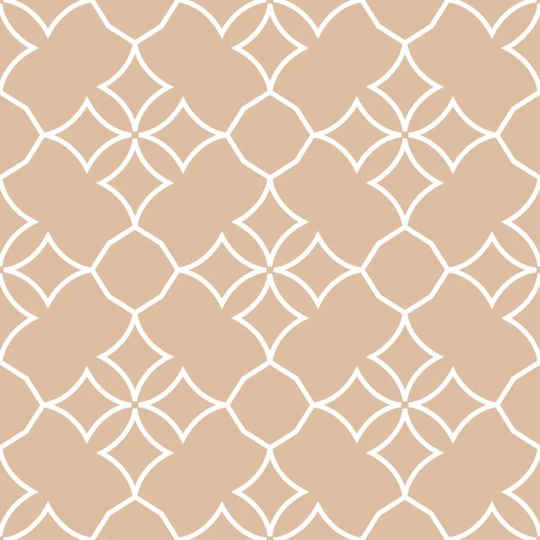 Bej ve beyaz geometrik süsleme. Web, Tekstil ve duvar kağıtları için seamless modeli