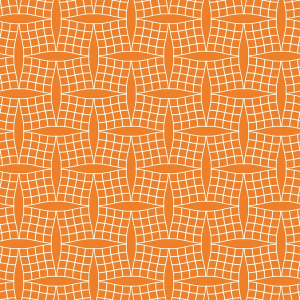 Turuncu geometrik süsleme. Web, Tekstil ve duvar kağıtları için seamless modeli