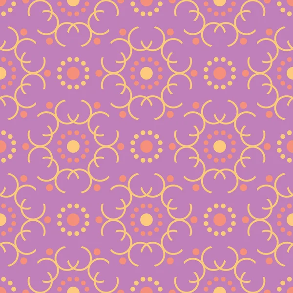 Geometrik menekşe seamless modeli. Parlak renkli arka plan duvar kağıtları, Tekstil ve kumaş için pembe ve sarı öğeler