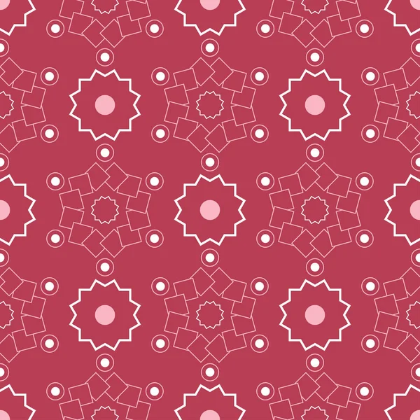 Geometrik kırmızı seamless modeli. Renkli arka plan duvar kağıtları, Tekstil ve kumaş için