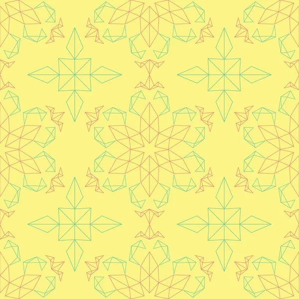 Çiçek seamless modeli. Arka plan duvar kağıtları için pembe ve yeşil çiçek öğeleri ile parlak renkli