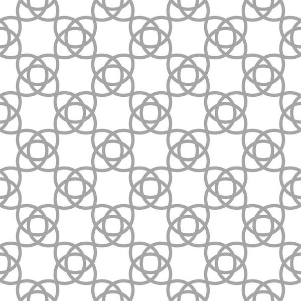 Beyaz arka planda gri geometrik yazdır. Web, Tekstil ve duvar kağıtları için seamless modeli