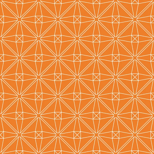 Turuncu geometrik yazdır. Web, Tekstil ve duvar kağıtları için seamless modeli