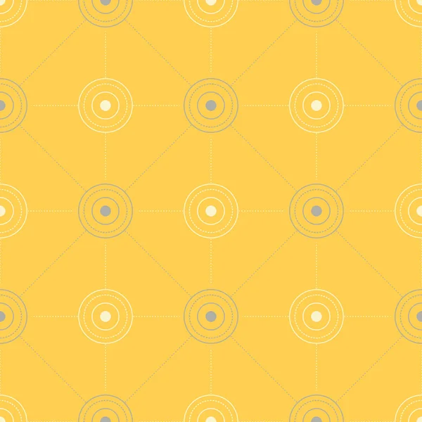 Sarı geometrik arka plan. Parlak Dikişsiz desen duvar kağıtları, Tekstil ve kumaş için