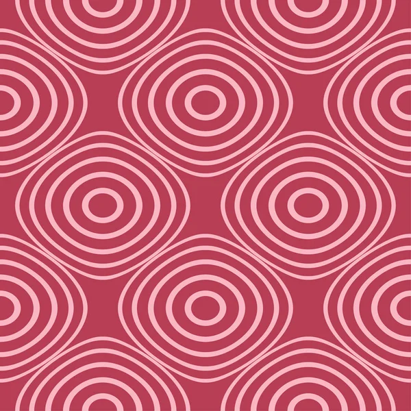 Kırmızı ve soluk pembe geometrik süsleme. Web, Tekstil ve duvar kağıtları için seamless modeli