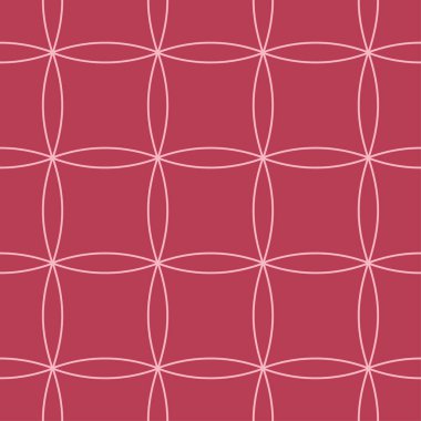 Kırmızı ve soluk pembe geometrik seamless modeli web, Tekstil ve duvar kağıtları için