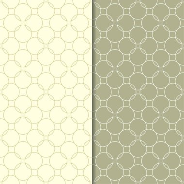 Zeytin yeşili geometrik Dikişsiz desen web, Tekstil ve duvar kağıtları için