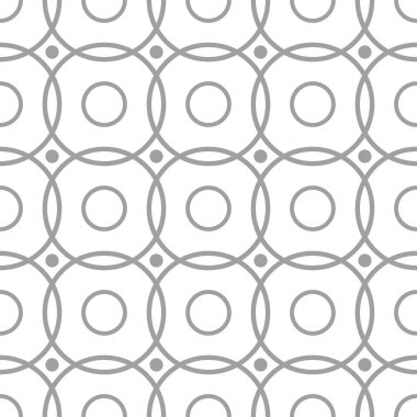 Işık gri geometrik seamless modeli web, Tekstil ve duvar kağıtları için