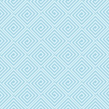Hafif mavi geometrik süsleme. Web, Tekstil ve duvar kağıtları için seamless modeli