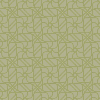 Geometrik süsleme. Zeytin yeşili seamless modeli web, Tekstil ve duvar kağıtları için
