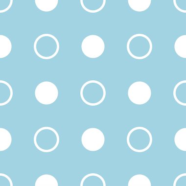 Lacivert ve beyaz geometrik süsleme. Web, Tekstil ve duvar kağıtları için seamless modeli