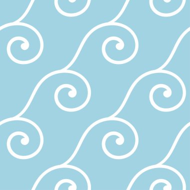 Lacivert ve beyaz geometrik seamless modeli web, Tekstil ve duvar kağıtları için