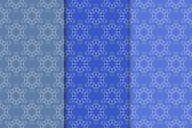Mavi geometrik dikey Dikişsiz desen web, Tekstil ve duvar kağıtları için