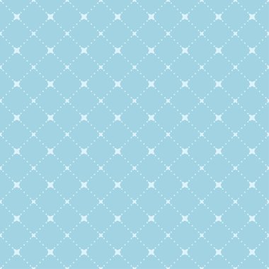 Geometrik süsleme. Hafif mavi seamless modeli web, Tekstil ve duvar kağıtları için