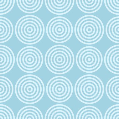 Geometrik mavi ve beyaz soyut seamless modeli. Arka plan için duvar kağıdı, tekstil