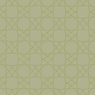 Zeytin yeşili geometrik süsleme. Web, Tekstil ve duvar kağıtları için seamless modeli