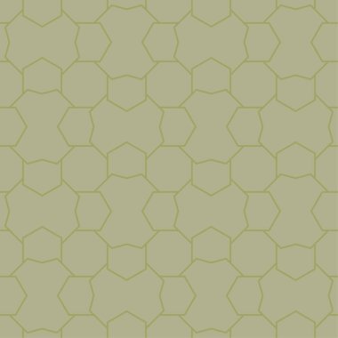 Zeytin yeşili geometrik süsleme. Web, Tekstil ve duvar kağıtları için seamless modeli