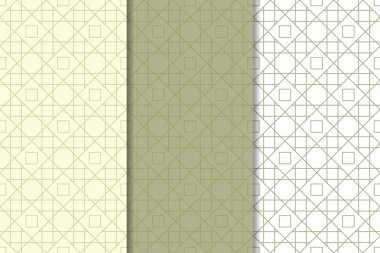 Zeytin yeşili ve beyaz geometrik dikey Dikişsiz desen web, Tekstil ve duvar kağıtları için
