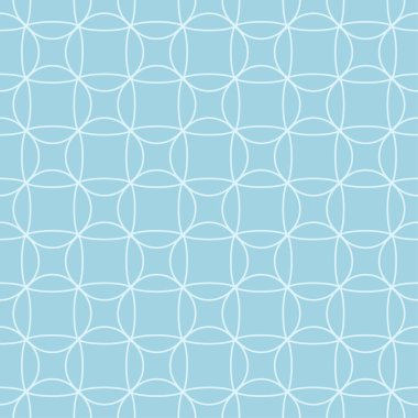 Geometrik süsleme. Hafif mavi seamless modeli web, Tekstil ve duvar kağıtları için