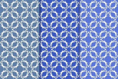 Mavi geometrik dikey Dikişsiz desen web, Tekstil ve duvar kağıtları için