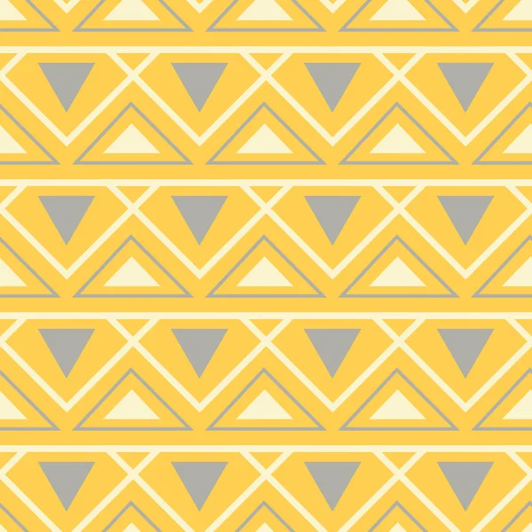 Geometrik seamless modeli. Sarı gri ve beyaz renkli arka plan duvar kağıtları, Tekstil ve kumaş için