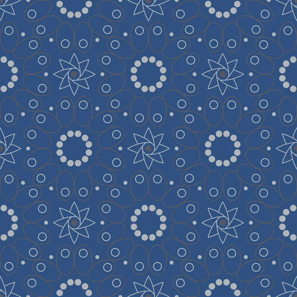 Mavi çiçek sorunsuz arka plan. Tasarım deseni duvar kağıtları, Tekstil ve kumaş çiçek öğeleri