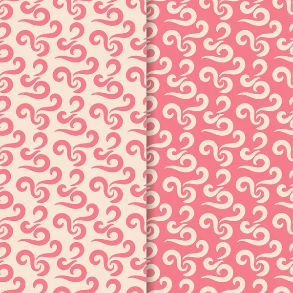 Tekstil, kumaş veya duvar kağıtları için soyut Dikişsiz desen. Pembe arka planlar