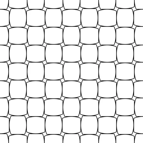 白色背景上的黑色几何装饰品 纺织品和墙纸无缝模式 — 图库矢量图片