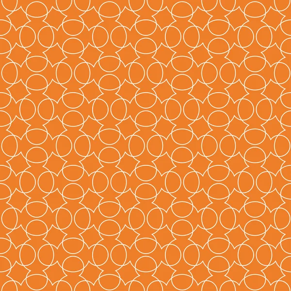 Turuncu geometrik süsleme. Web, Tekstil ve duvar kağıtları için seamless modeli