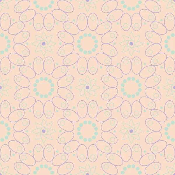 Sorunsuz çiçek desenli. Duvar kağıtları, Tekstil ve kumaş için bej mor ve mavi arka plan