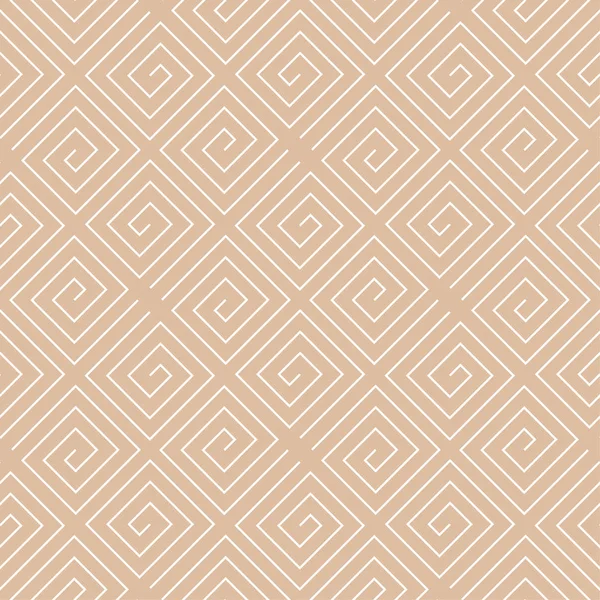 Bej ve beyaz geometrik yazdırın. Web, Tekstil ve duvar kağıtları için seamless modeli
