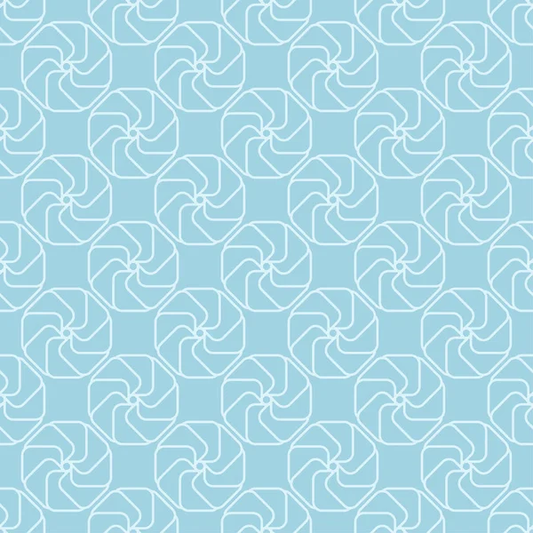 Işık mavi geometrik baskı. Web, Tekstil ve duvar kağıtları için seamless modeli