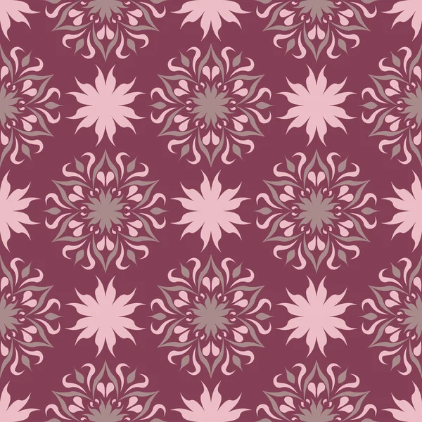 Mor kırmızı çiçek seamless modeli. Arka plan duvar kağıtları, Tekstil ve kumaş çiçek tasarım öğeleri ile