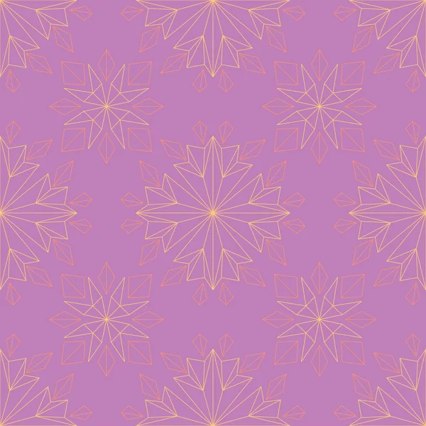 Menekşe çiçek sorunsuz arka plan. Duvar kağıtları, Tekstil ve kumaş için pembe ve sarı parlak desen