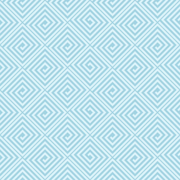 Light blue geometric ornament. Seamless pattern for web, textile and wallpapers