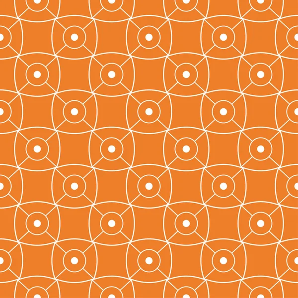 Turuncu geometrik süsleme. Web, Tekstil ve duvar kağıtları için seamless modeli