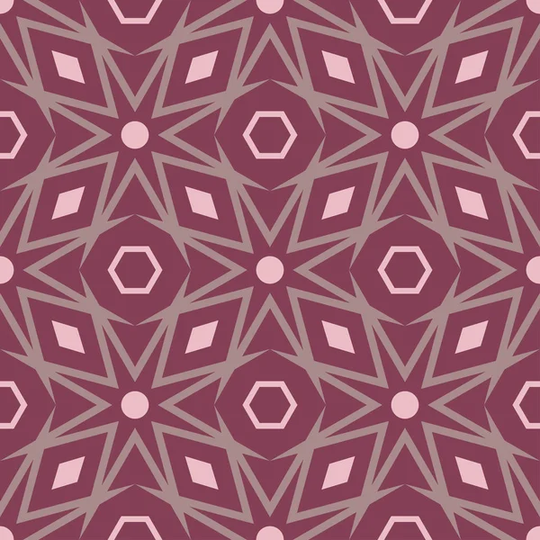 Mor kırmızı geometrik sorunsuz zemin. Karanlık koyu kırmızı arka plan duvar kağıtları, Tekstil ve kumaş için